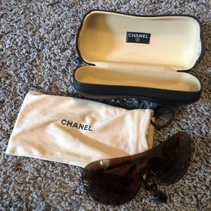 Vintage Chanel sunglasses (visor style-no frame)